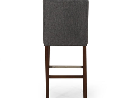 Solstara - Upholstered Dining Barstool With Button Tufted And Wing Back