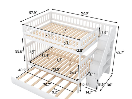 Bunk Bed With Staircase
