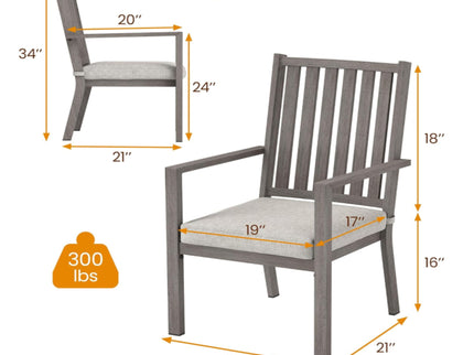 Patio Dining Chairs With Thick Cushions