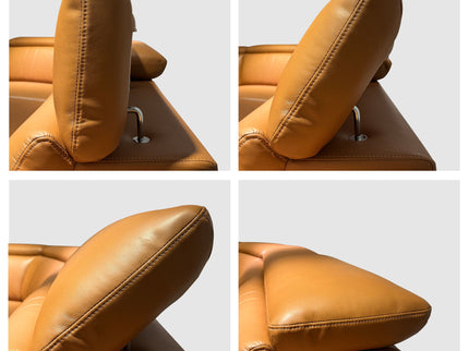Modular Sofa With Recliners And Cup Holders Sectional Set