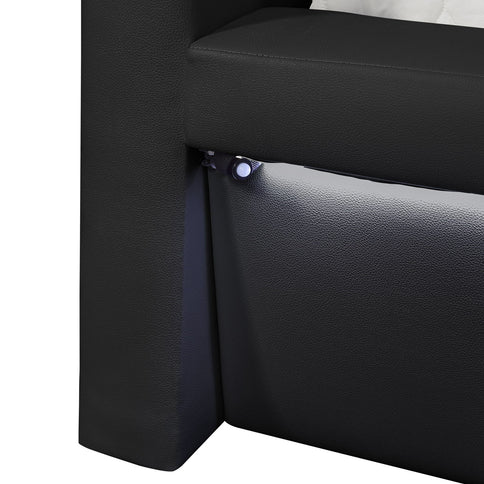Futura - Upholstered Bed With Tall Headboard