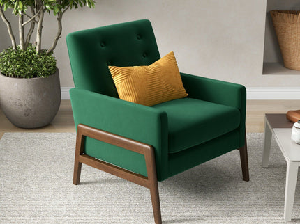Cole - Solid Wood Lounge Chair