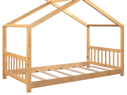 House Platform Bed With Headboard And Footboard, Roof Design