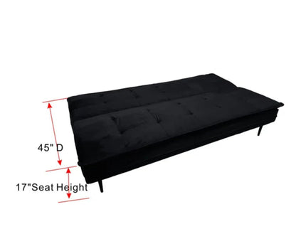 Gyuri - Upholstered Sofa - Black
