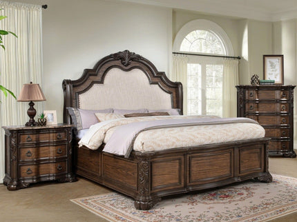 5 Drawer Chest - Brown / Coffee