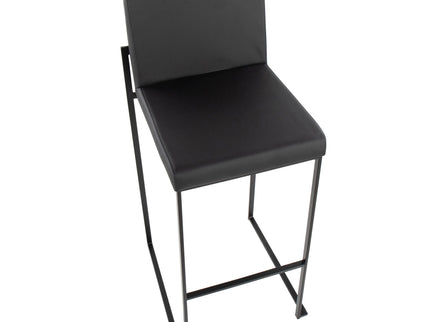 Fuji - Contemporary High Back Barstool Elegant Design