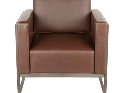 Drift - Industrial Lounge Chair - Espresso