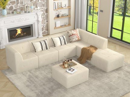 Modern Minimalist Sleeper Sofa, Compressed Sectional Single Seat