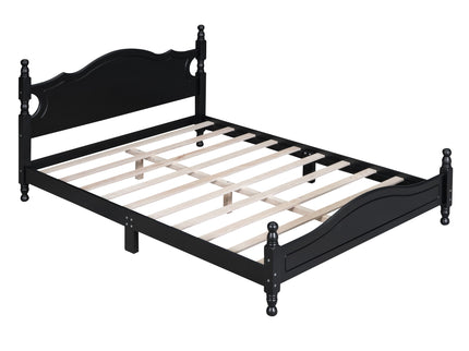 Platform Bed Frame With Slat Support