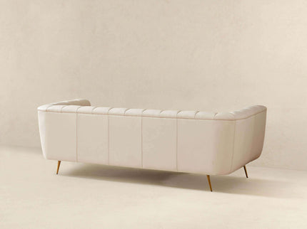 Lamattina - Genuine Italian Channel Tufted Sofa