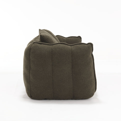 Cozy Beanbag Chair With High Resilience Foam Core For 2