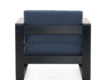 Giovanna - Club Chair Set With Aluminum Frame