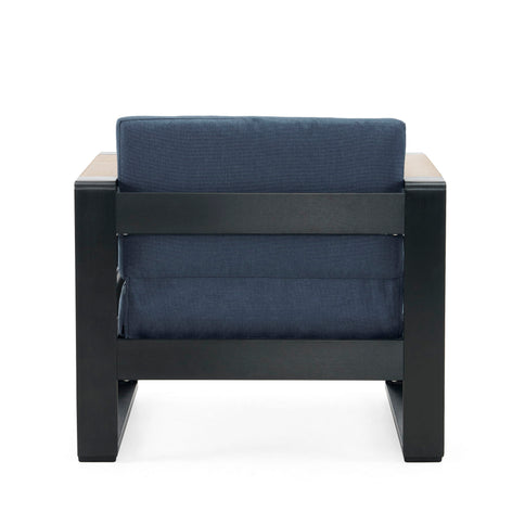 Giovanna - Club Chair Set With Aluminum Frame