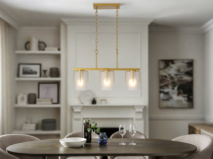 Adjustable Cylindrical Pendant Light