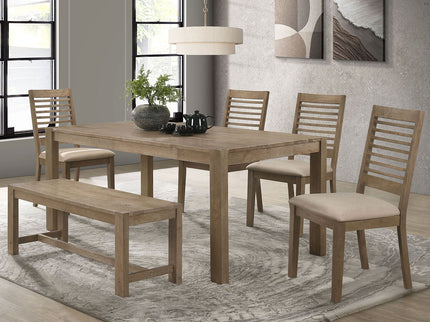 Umbarger - Dining Table - Brown Antique White