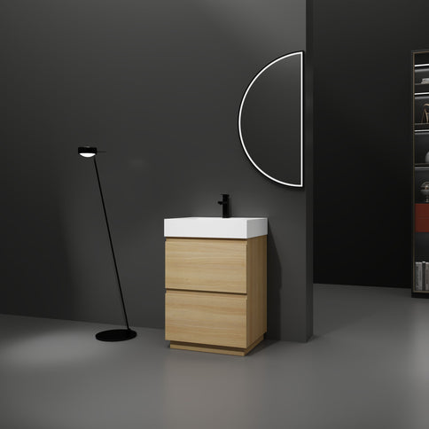 Modern Freestanding Bathroom Vanities With Single Sink Combo