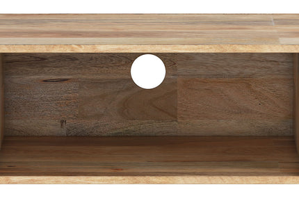 Hunter - Handcrafted TV Media Stand - Natural