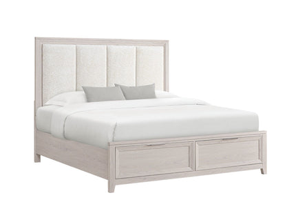 Melissa - 5 Piece Storage Bedroom Set With Padded Headboard
