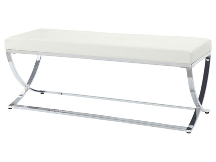 Bastien - Accent Bench - White