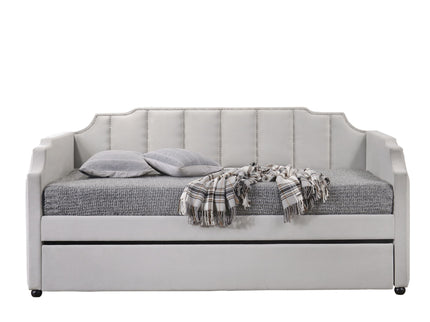 Peridot - Twin Daybed With Trundle - Dove Gray