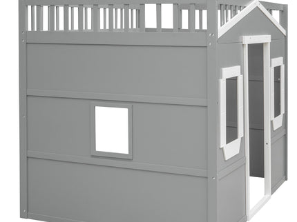 Elegant House Loft Bed With Ladder