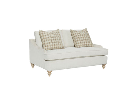 Loveseat Reversable Cushion With 2 Pillows - Off White