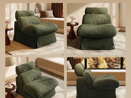 Accent Chair, Soft Medium Firm Upholstery For Living Room