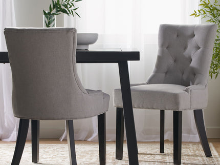 Contemporary Cheney Dining Chair Set With Tufted Design