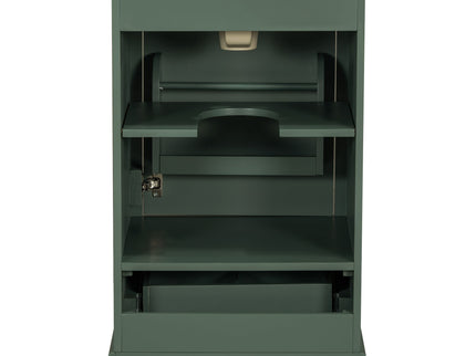 Bathroom Vanity With Sink, Soft Close Door, Adjustable U-Shaped Shelf