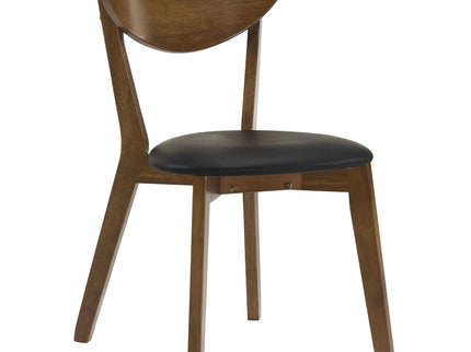 Linnea - 5 Piece Dining Set With Chairs - Dark Walnut