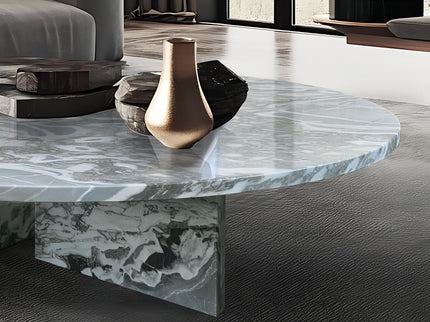 Luxury Coffee Table With Unique Veining, Unique Stone Design