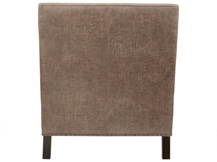 Shasta - Accent Chair With And Nail Buttons - Brown