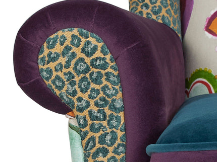 Anya - Boho Chic Wingback Accent Arm Chair