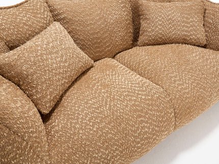 Comfortable Dual Beanbag Chair With High Resilience Foam Core For 2 People