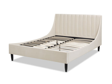 Aspen - Vertical Tufted Modern Headboard Platform Bed Set