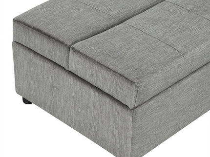 Twin Size Folding Ottoman Sleeper Bed With Mattress Convertible Guest Bed