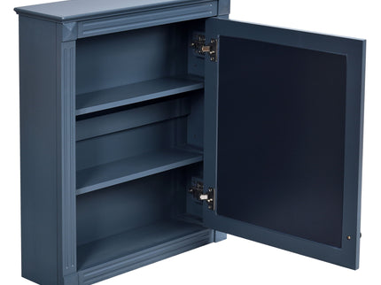 Wall Mounted Bathroom Storage Cabinet With Mirror, Medicine Cabinet With Height Adjustable Shelf