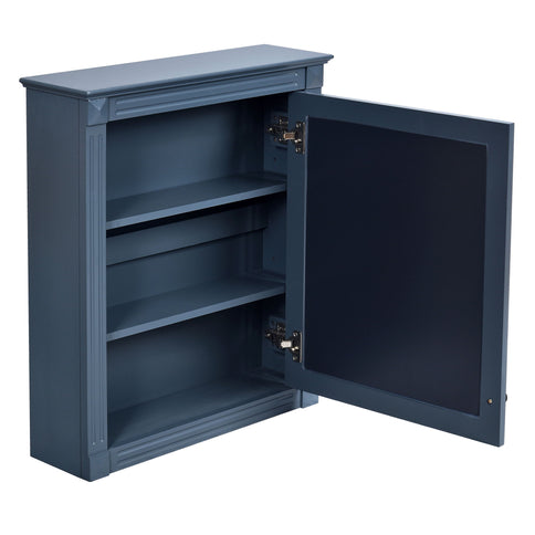 Wall Mounted Bathroom Storage Cabinet With Mirror, Medicine Cabinet With Height Adjustable Shelf