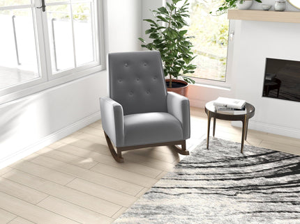 Demetrius - Solid Wood Rocking Chair