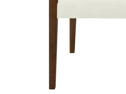 Mid Century Modern Arm Dining Chairs With Rattan Backrest