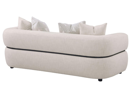Ramsay - Round Arm Sofa - Beige