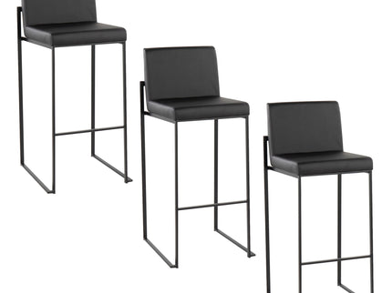 Fuji - Contemporary High Back Barstool Elegant Design