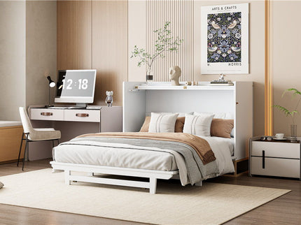 Murphy Bed With Iron Legs, Modern Design