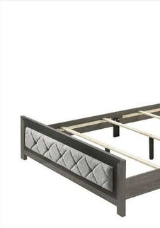 Jehoram - Queen Bed - Gray