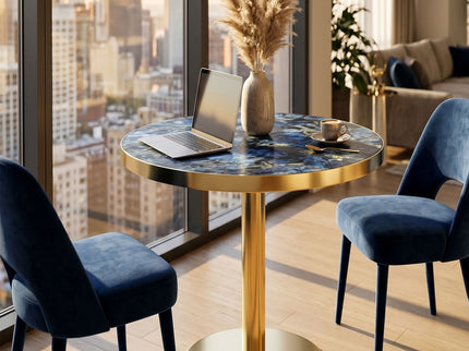 Modern Round Bistro Table