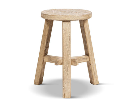 Linden - Round Stool - Light Brown