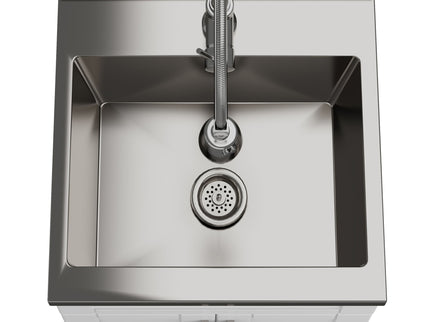 Hennessy - Deluxe Laundry Cabinet With Faucet And Stainless Steel Sink