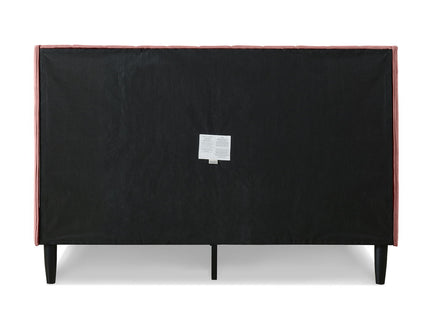 Aspen - Vertical Tufted Modern Headboard Platform Bed Set