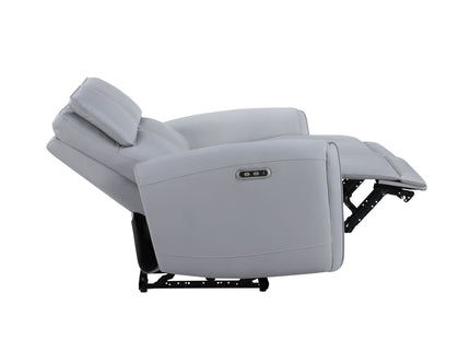 Jeromie - Power Motion Loveseat With USB Port - Gray