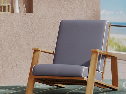 Patio Lounge Chair, Outdoor Club Chair